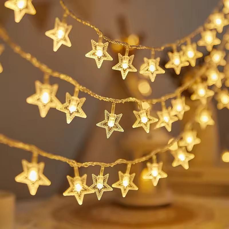 3M LED Star String Fairy Lights