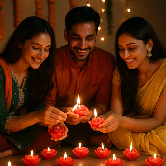 Rose Pure Soy Wax Scented Candles