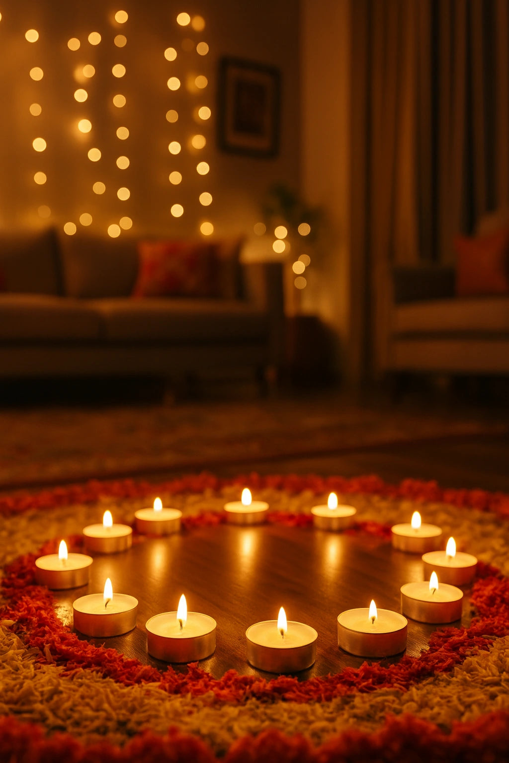 Rose Pure Soy Wax Scented Candles
