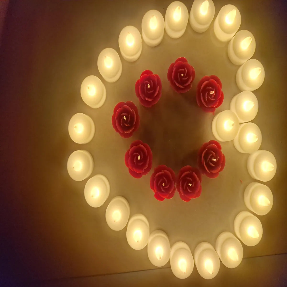 Rose Pure Soy Wax Scented Candles